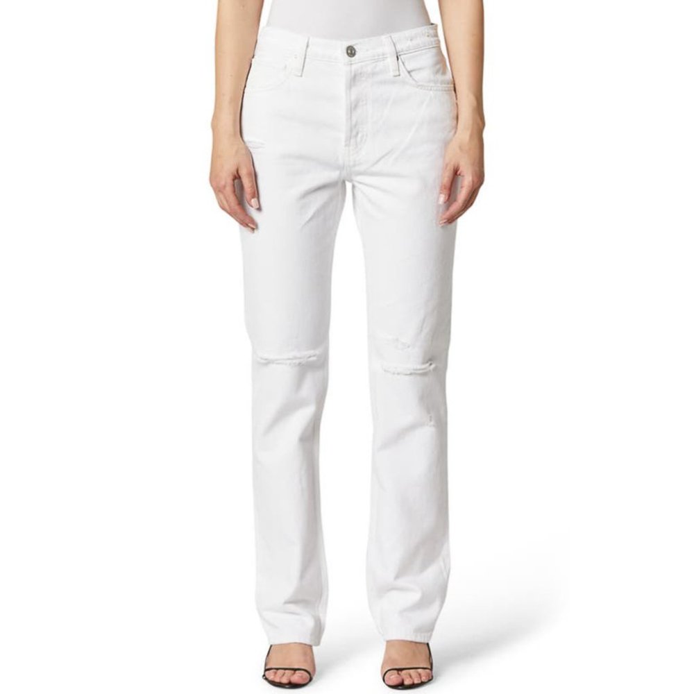 Hudson jeans NWT Thalia Loose Fit Jean in white 28